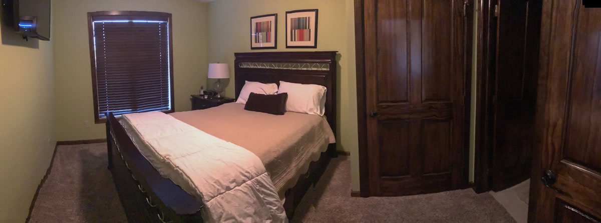 Snowshoe WV Rental Unit 16 Master Bedroom